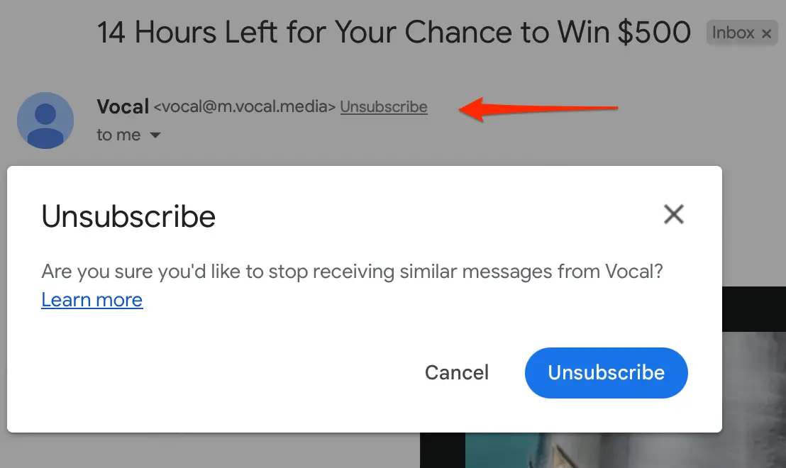 Source: Gmail screenshot