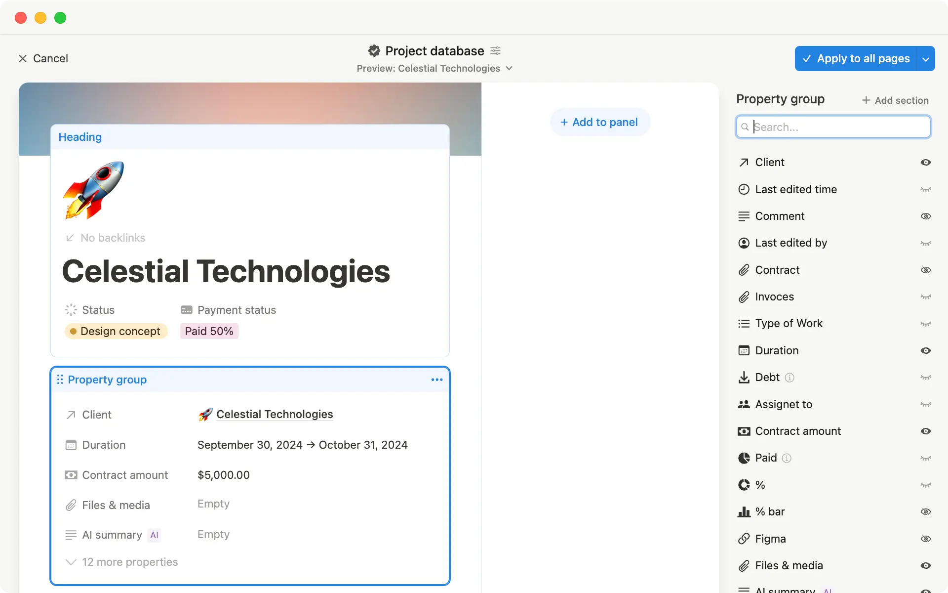Heroscreenshot Layouts