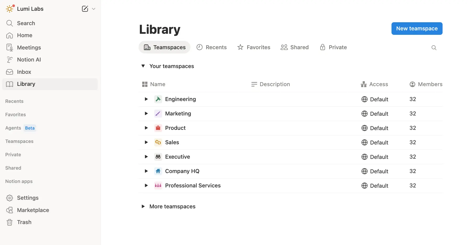 Library UI