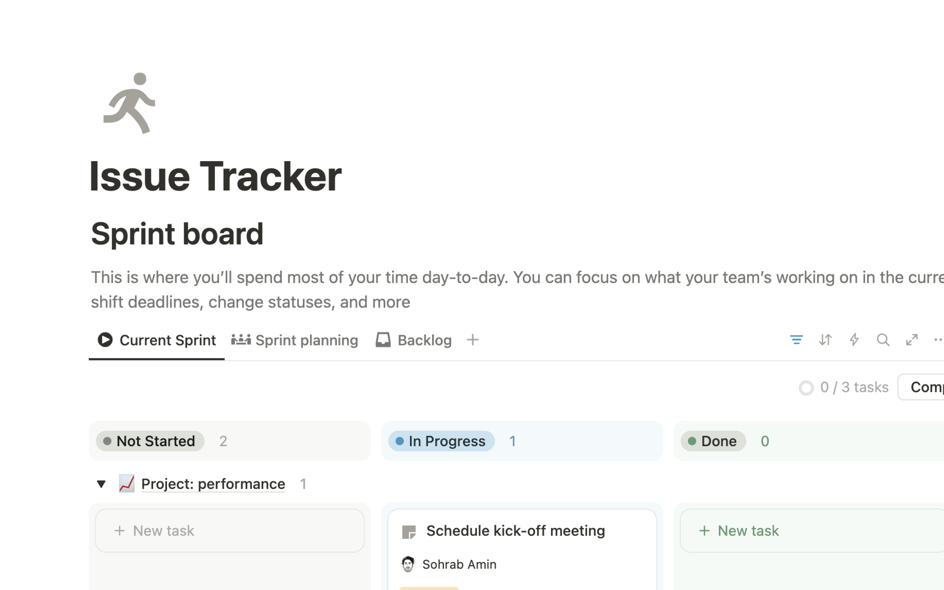 Best issue tracker templates in Notion