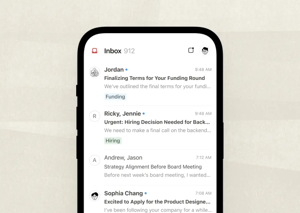 mail iOS