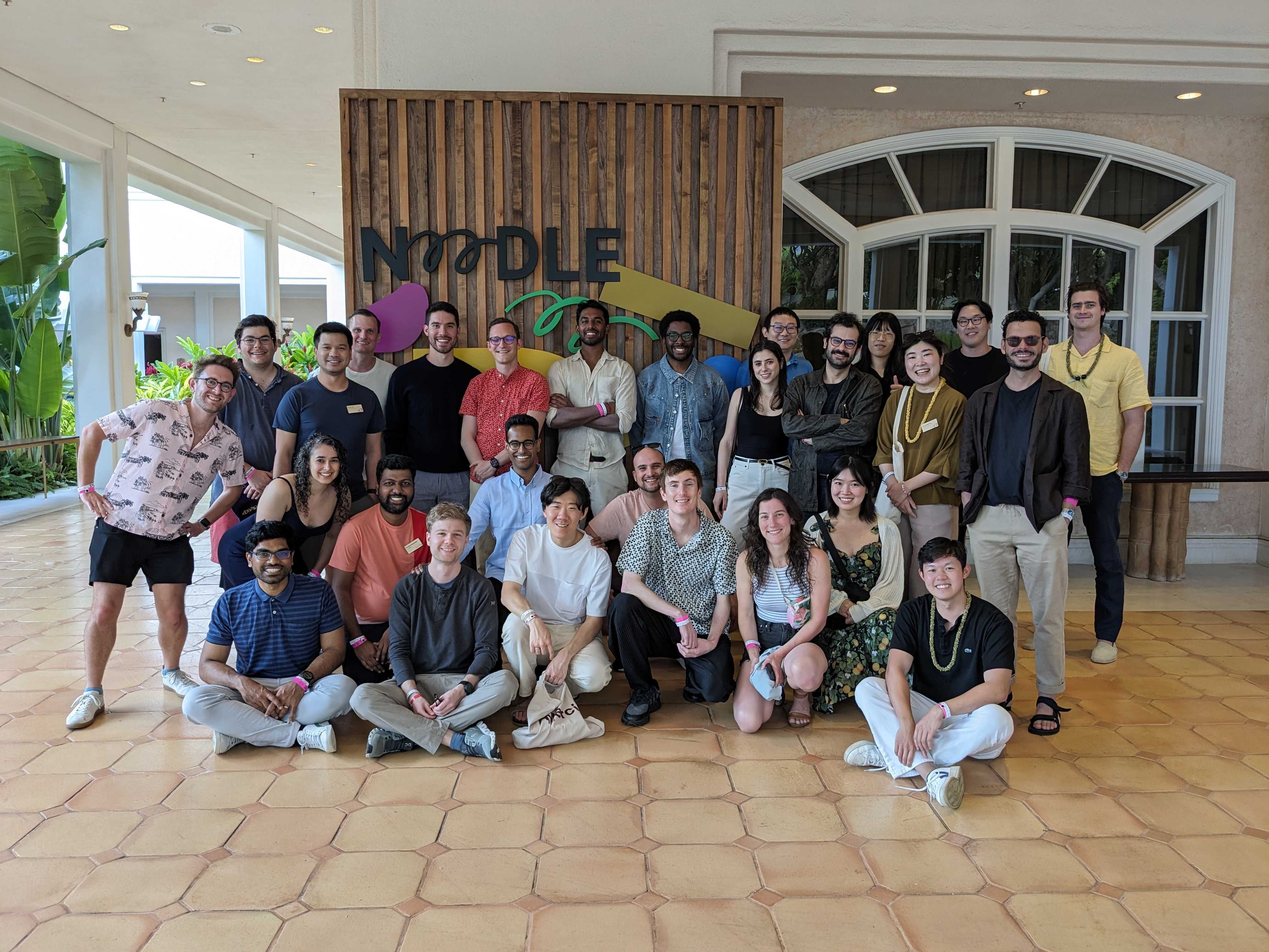 Notion AI team at Noodle