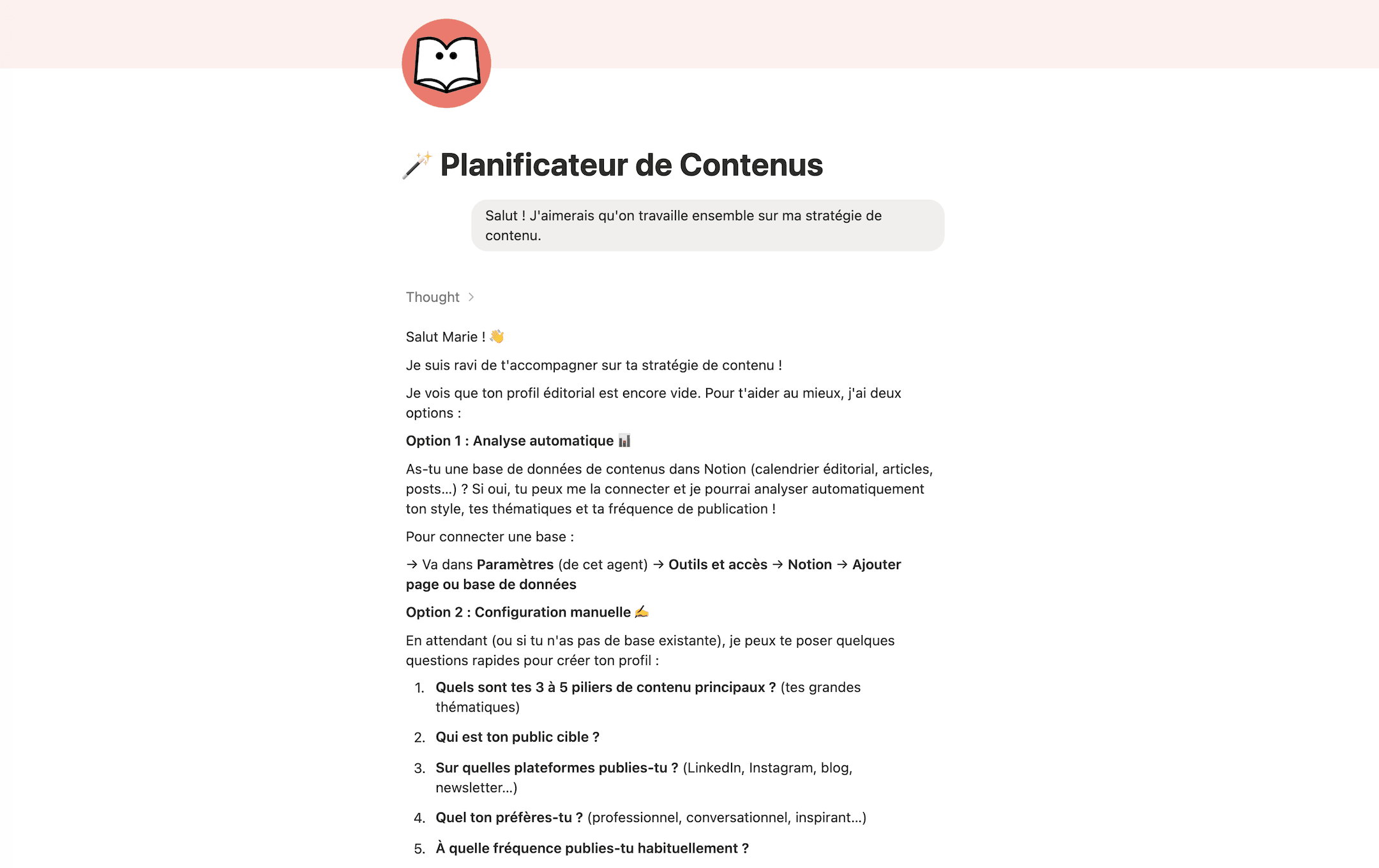 đȘ Planificateur de Contenus