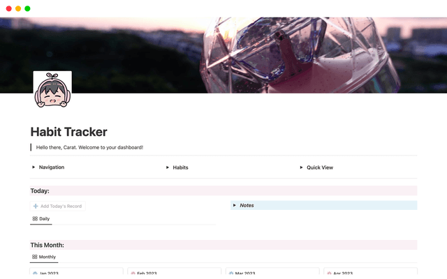 Habit Tracker for Kpop Lovers
